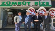 Türkiye Gazeteciler Federasyonu’ndan  74 yaşındaki Zümrüt Rize Gazetesine  ziyaret
