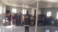 Polis, “En İyi Narkotik Polisi Anne” projesini Depremzedelere anlatmayı sürdürüyor