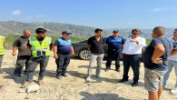 Samandağ Belediye  Başkanı Refik Eryılmaz, izinsiz moloz dökümünü engelledi!