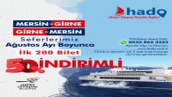 <strong>Hatay Büyükşehir Belediyesi Deniz Otobüslerinden  Ağustos ayına özel ilk 200 bilet’e % 50 indirim!</strong>