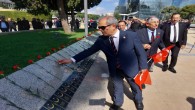 Türkiye Gazeteciler Federasyonu  heyeti Bakü’nün kurtuluş törenlerine katıldı