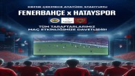 Defne Çekmece Atatürk Stadına Dev Ekran kurulacak