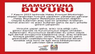 <strong>Hatay Büyükşehir Belediyesi Aracıyla Hırsızlık yapanlar Belediye’nin personeli değil!</strong>