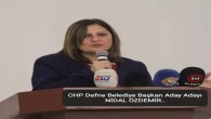 <strong>CHP Defne Belediye Başkan aday adayı Nidal Özdemir: Kadınların olmadığı bir Dünya düşünülemez!</strong>