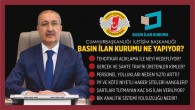Türkiye Gazeteciler Federasyonu Başkanı Yılmaz Karaca’dan Basın İlan Kurumu Cavit Erkılınç’a tepki: Üstenci, Tehditkar ve Narsist söylemlerinden vazgeçmelidir!