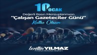 Antakya Belediye Başkanı İzzettin Yılmaz, 10 Ocak çalışan Gazeteciler gününü kutladı!