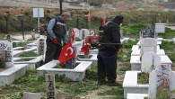 <strong>Hatay Büyükşehir Belediyesi’nden Deprem Şehitleri Mezarlığına çevre düzenlemesi!</strong>