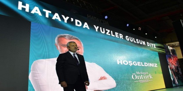 Cumhur İttifakı Hatay Büyükşehir Belediye Başkan Adayı Mehmet Öntürk, Hatay’a gerçek belediyeciliği anlattı!