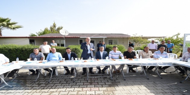 Antakya Belediye Başkanı İbrahim Naci Yapar Belediye personeli ile bir araya geldi:  Antakya’mızı sizlerle ayağa  kaldıracağız!