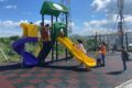 <strong>Hatay Büyükşehir Belediyesi’nden 20 farklı Konteyner kente çocuk oyun alanları</strong>