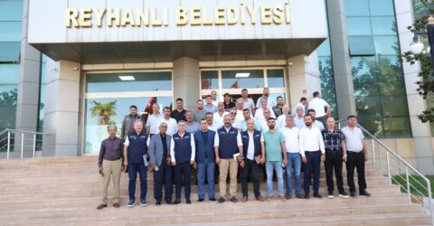 HATSU HEYETİ, REYHANLI MUHTARLARIYLA BİR ARAYA GELDİ