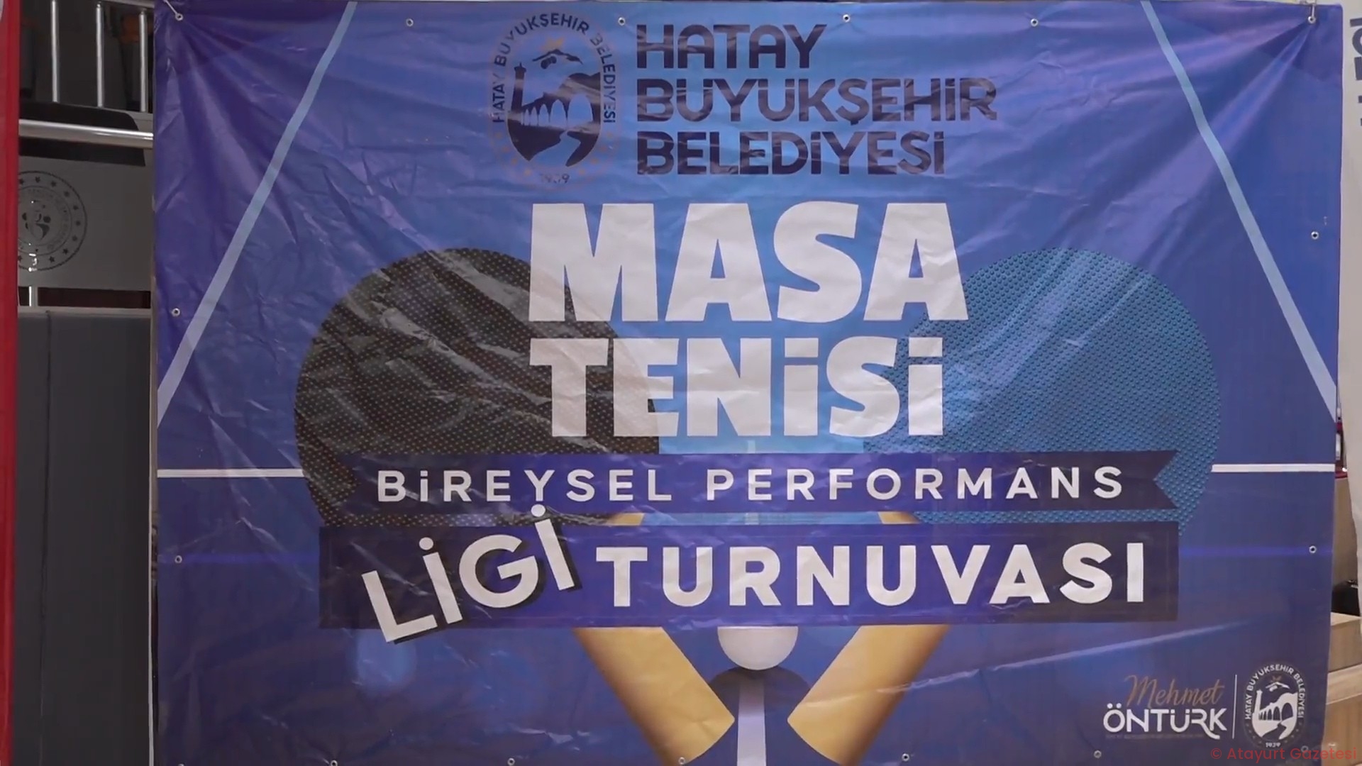 HATAY BÜYÜKŞEHİR BELEDİYESİ’NDEN  BİR TURNUVA DAHA