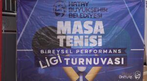 HATAY BÜYÜKŞEHİR BELEDİYESİ’NDEN  BİR TURNUVA DAHA
