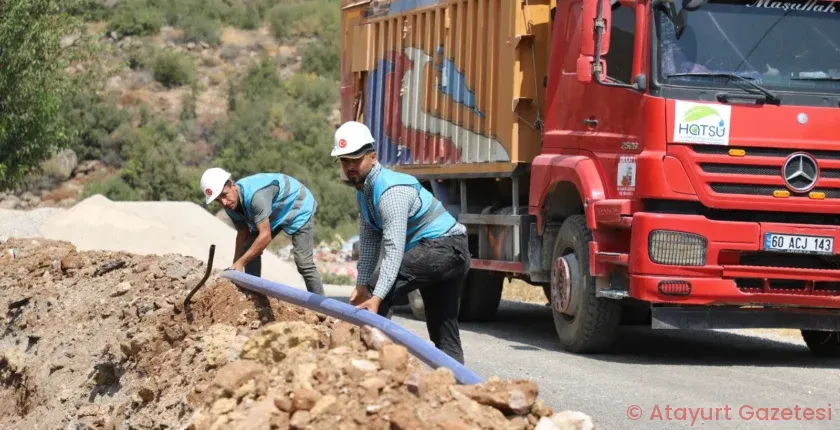 HASSA YUKARI KÜRECİ’DE İÇME SUYU SORUNUNA KALICI ÇÖZÜM HASSA YUKARI KÜRECİ’DE İÇME SUYU SORUNUNA KALICI ÇÖZÜM