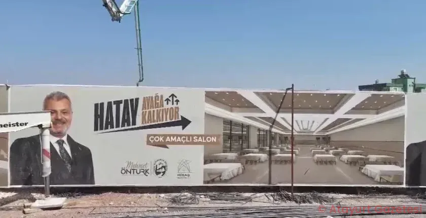 HATAY BÜYÜKŞEHİR BELEDİYESİ’NDEN KIRIKHAN’A ÇOK AMAÇLI SALON HATAY BÜYÜKŞEHİR BELEDİYESİ’NDEN KIRIKHAN’A ÇOK AMAÇLI SALON