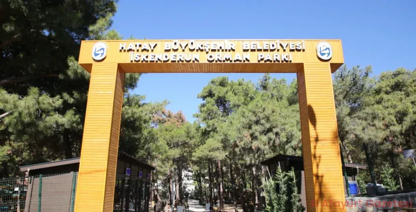 İSKENDERUN ORMAN PARKI VE SOSYAL TESİS PROJESİ SONA YAKLAŞTI