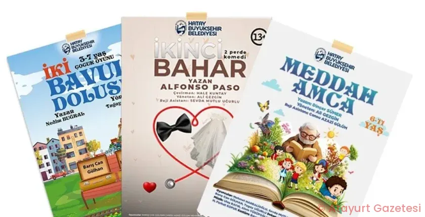 HATAY BÜYÜKŞEHİR BELEDİYESİ TİYATRO SEZONUNU AÇIYOR HATAY BÜYÜKŞEHİR BELEDİYESİ TİYATRO SEZONUNU AÇIYOR