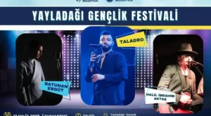 YAYLADAĞI’NDA GENÇLER FESTİVALDE BULUŞUYOR