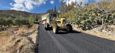 ALAHAN MAHALLESİ’NDE ASFALT ÇALIŞMALARI