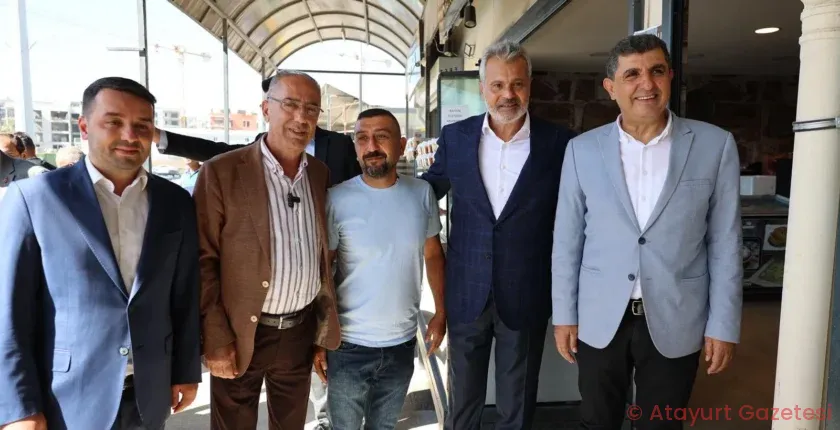 BAŞKAN İBRAHİM NACİ YAPAR, UZUN ÇARŞI ESNAFIYLA BİR ARAYA GELDİ BAŞKAN İBRAHİM NACİ YAPAR, UZUN ÇARŞI ESNAFIYLA BİR ARAYA GELDİ