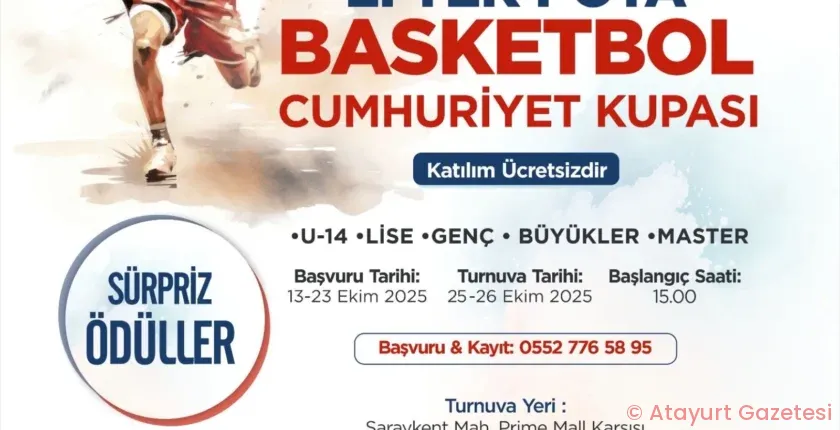 2. TEK POTA BASKETBOL CUMHURİYET KUPASI BAŞVURULARI BAŞLADI 2. TEK POTA BASKETBOL CUMHURİYET KUPASI BAŞVURULARI BAŞLADI
