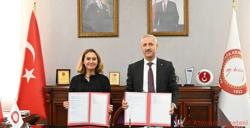 MUSTAFA KEMAL ÜNİVERSİTESİ İLE TÜRSİYEV ARASINDA ASİ NEHRİ’NDEKİ SU SÜMBÜLLERİ İÇİN İŞBİRLİĞİ