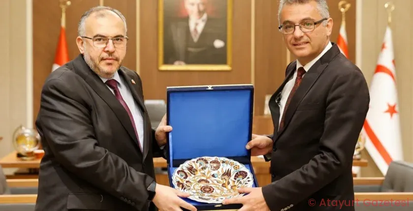 HATAY MİLLETVEKİLİ NECMETTİN ÇALIŞKAN’DAN KKTC’DE YOĞUN ZİYARET TRAFİĞİ