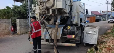 83 KİLOMETREYİ AŞAN KANALİZASYON HATTI TEMİZLENDİ