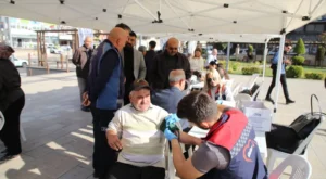 BELENLİ VATANDAŞLAR SAĞLIK ÖLÇÜMÜNE KATILDI