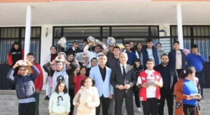 BAŞKAN YAPAR, ÖZEL EĞİTİM UYGULAMA OKULU’NDA ÖĞRENCİLERLE BULUŞTU