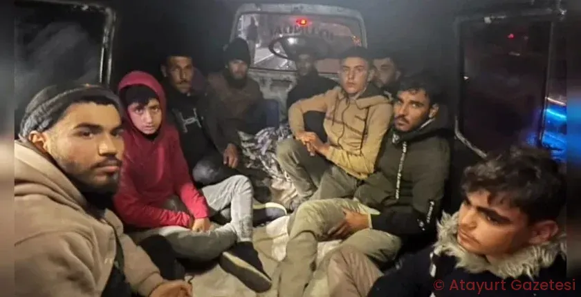 ANTAKYA-BELEN KARAYOLUNDA 9 GÖÇMEN YAKALANDI