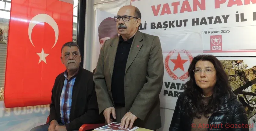 VATAN PARTİSİ : HATAY’IN ÜRETİM VE DEPREM SORUNUNDA ÖNCÜ OLACAĞIZ! VATAN PARTİSİ : HATAY’IN ÜRETİM VE DEPREM SORUNUNDA ÖNCÜ OLACAĞIZ!