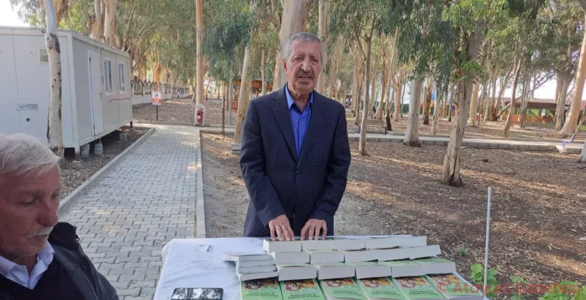 EDEBİYATÇI-YAZAR HALİL YILMAZ HITMİYE YENİ KİTABI KÜÇÜK ASYA ANADOLU  VE MEZAPOTOMYA ADLI KİTABINI İMZALADI