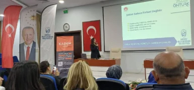 HATAY BÜYÜKŞEHİR BELEDİYESİ’NDEN KADINA ŞİDDETLE MÜCADELEYE DESTEK