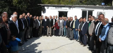 BAŞKAN İBRAHİM NACİ YAPAR MAHALLE MUHTARLARIYLA BİR ARAYA GELDİ 