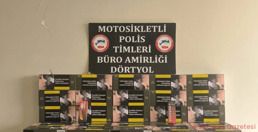 GÜMRÜK KAÇAĞI 100 KARTON MAKARON YAKALANDI