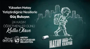 BAŞKAN MEHMET ÖNTÜRK’ÜN ÖĞRETMENLER GÜNÜ MESAJI