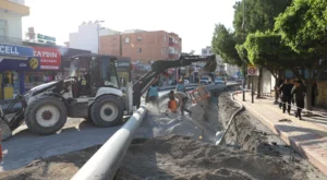 HATAY BÜYÜKŞEHİR BELEDİYESİ, PAYAS İÇME SUYU ŞEBEKE İMLATININ %56’SI TAMAMLADI