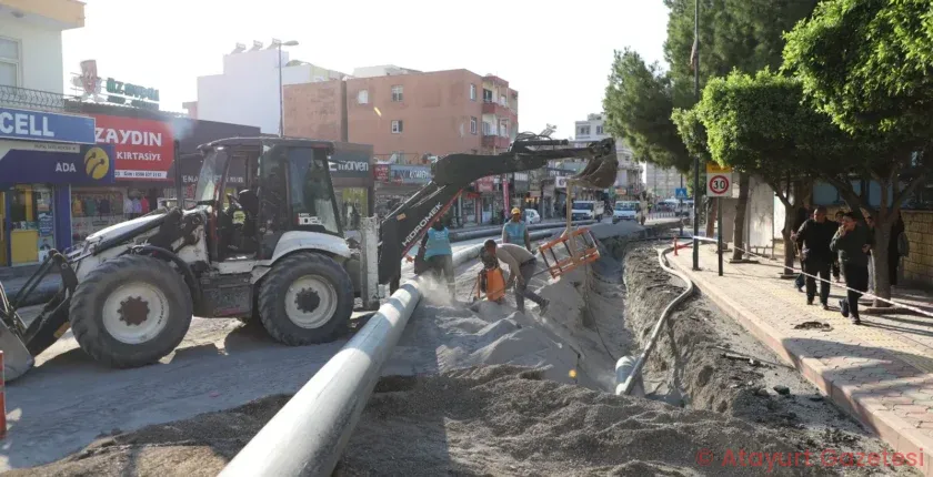 HATAY BÜYÜKŞEHİR BELEDİYESİ, PAYAS İÇME SUYU ŞEBEKE İMLATININ %56’SI TAMAMLADI HATAY BÜYÜKŞEHİR BELEDİYESİ, PAYAS İÇME SUYU ŞEBEKE İMLATININ %56’SI TAMAMLADI