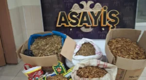 SAMANDAĞ’DA DURDURULAN ARAÇ TA 250 KİLO KIYILMIŞ TÜTÜN YAKALANDI