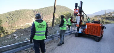 HATAY BÜYÜKŞEHİR BELEDİYESİ  GÜVENLİ ULAŞIM ÇALIŞMALARINI SÜRDÜRÜYOR