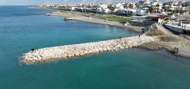 HATAY BÜYÜKŞEHİR BELEDİYESİ’NDEN P’DEN ARSUZ’A 70 METRELİK MENDİREK